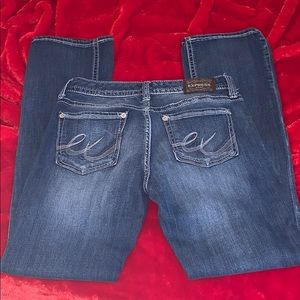 Express Barely Boot Cut Jean